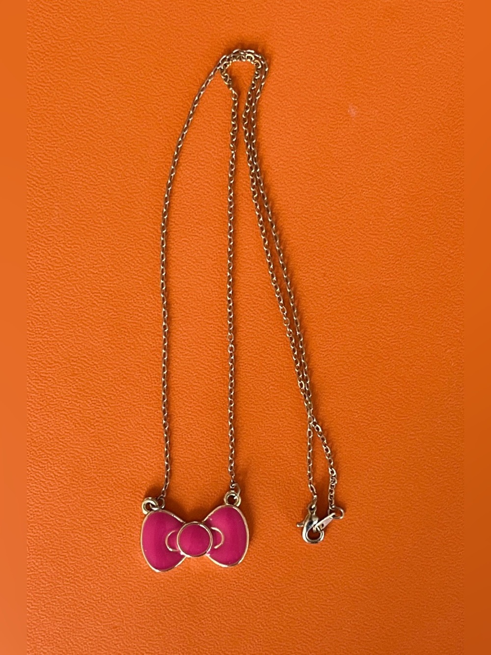 gorjana Put a Bow On It Necklace - 18K Gold
Plated Dainty Bow Tie Necklace .